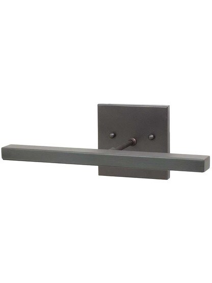 Horizon Direct-Wire 12 inch LED Picture Light in Oil-Rubbed Bronze.